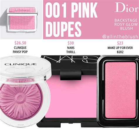 dior blush rosy glow 001|Dior rosy glow blush dupes.